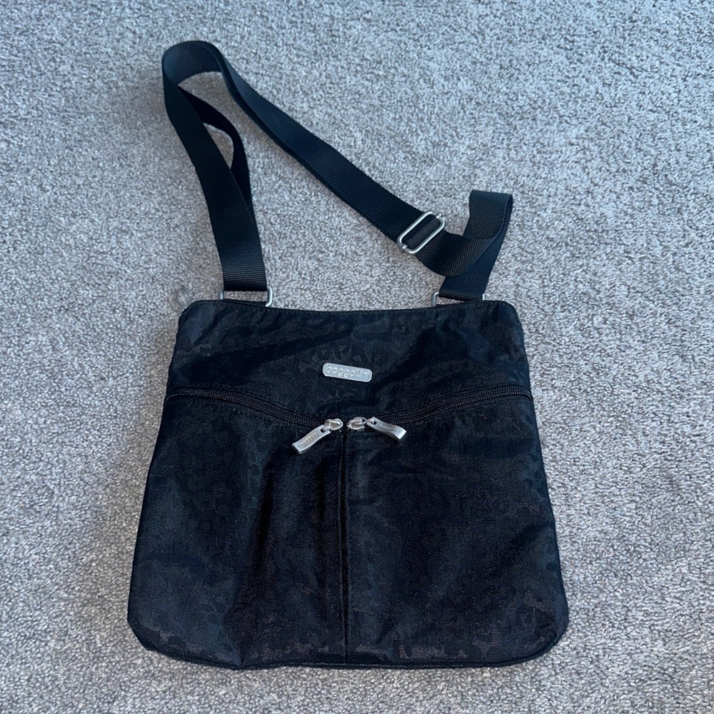 Baggallini  Black Crossbody Bag